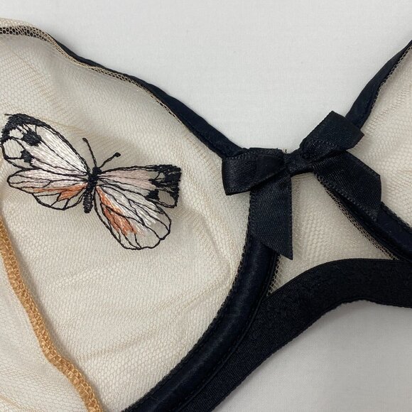 Agent Provocateur Odelia Butterfly Bra 36D NWT - Picture 12 of 14